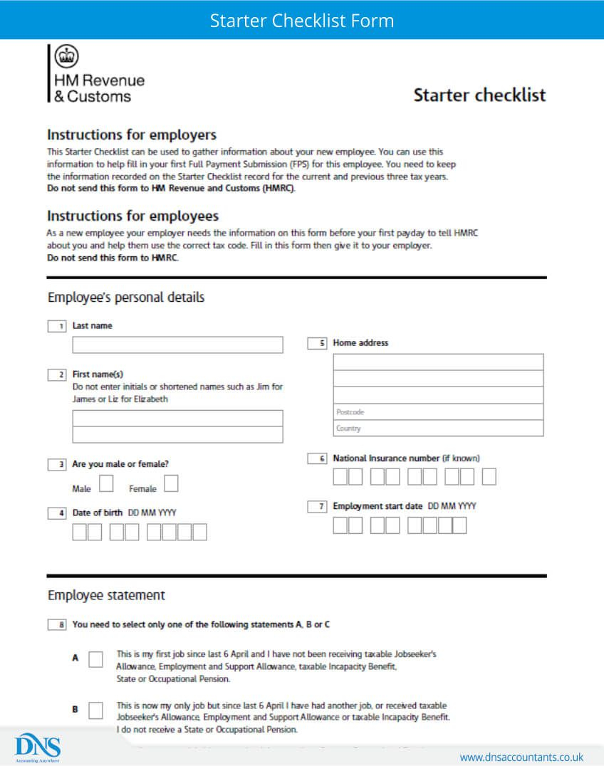 P46 Download P46 Form Was Ist Ein P46 DNS Associates UK ISO