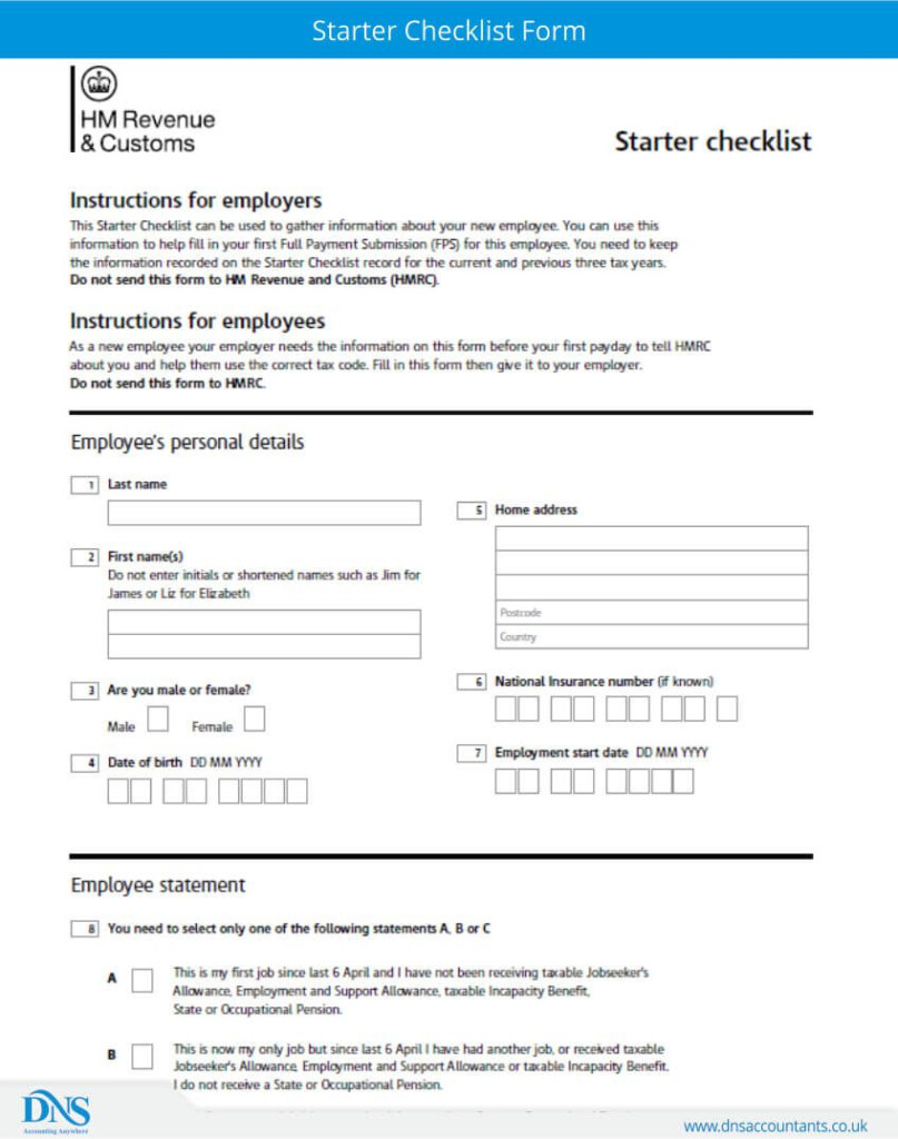 P46 Download P46 Form Was Ist Ein P46 DNS Associates UK ISO 