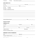 Paychex Employee New Hire Form 2023 Employeeform