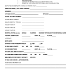 Paychex New Employee Information Form 2022 Employeeform