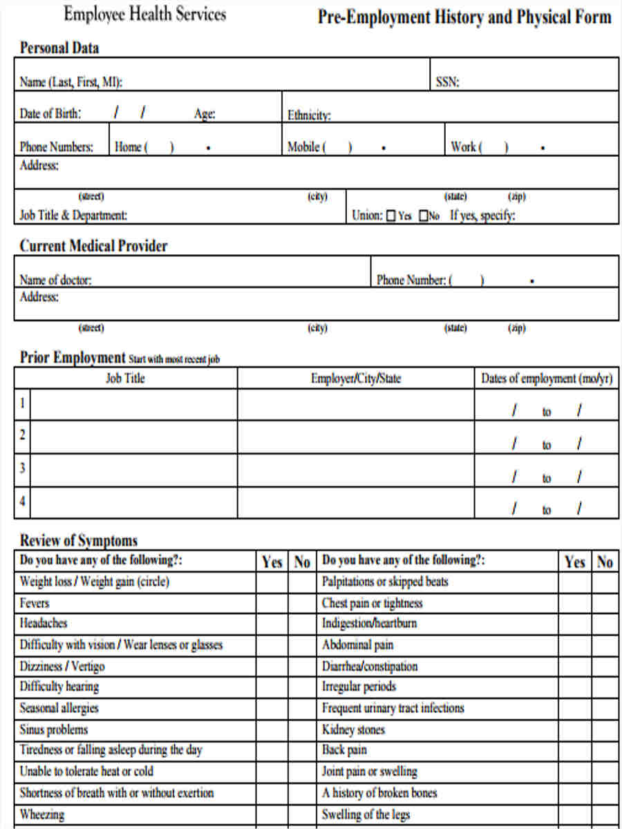 Physical Form For Working Papers Marvella Mcdade