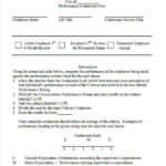 Printable Construction Employee Evaluation Form 2023 Employeeform