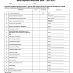 Printable New Hire Packet All In One Photos