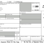 Use Form 1099 NEC To Report Non employee Compensation In 2020