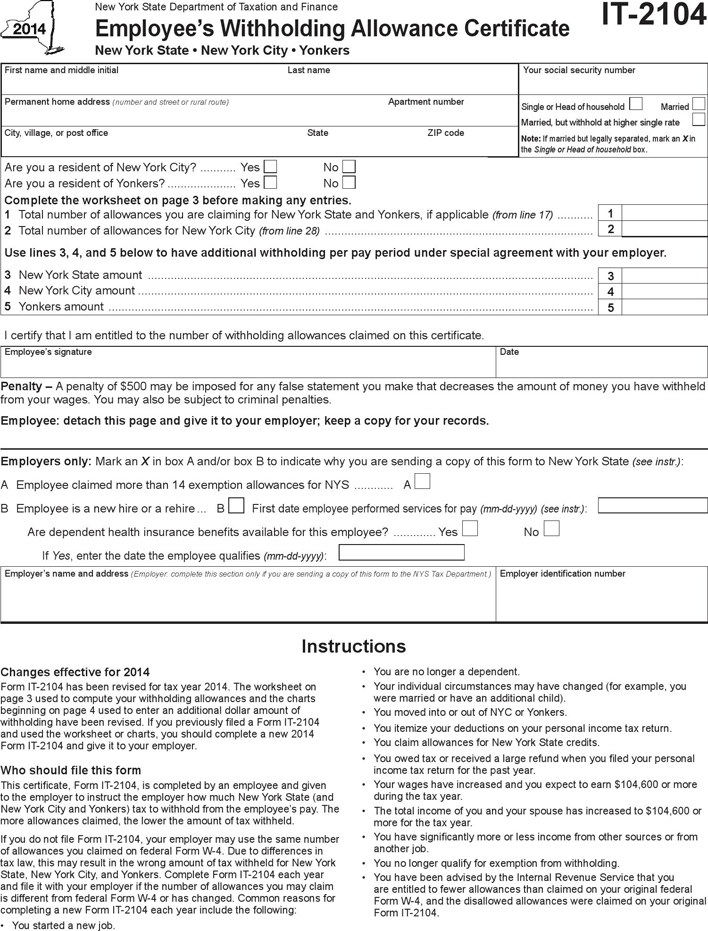 Withholding Form For Employee 2023 Employeeform