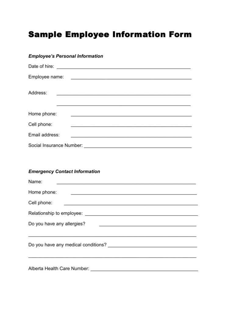 Word Employee Suggestion Form Template